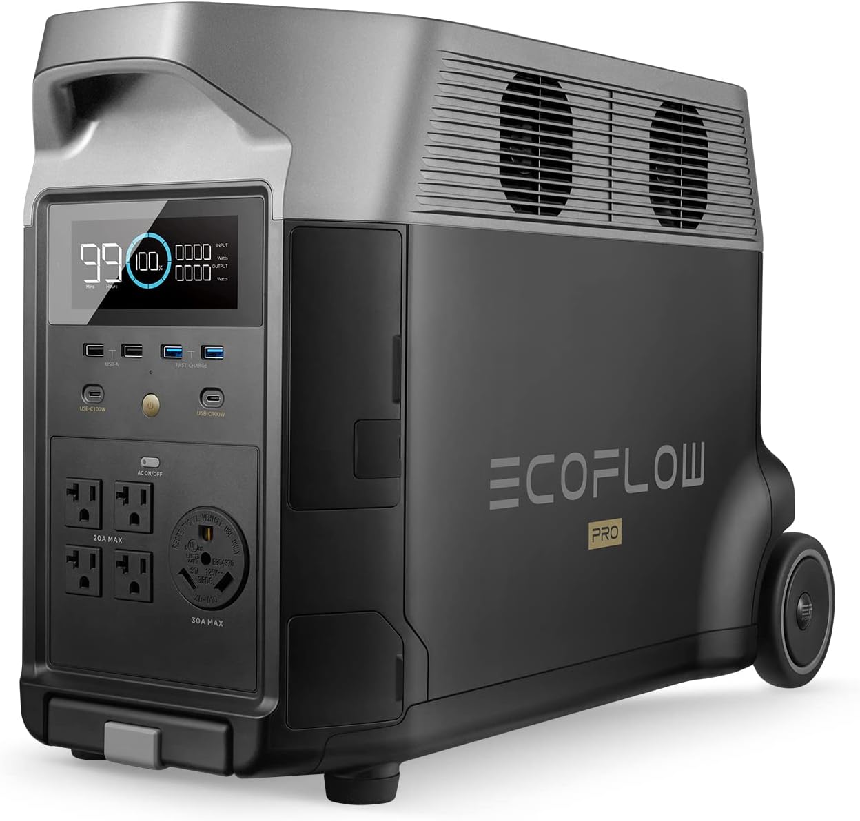 3600wh EcoFlow DELTA Pro Portable Power Station
