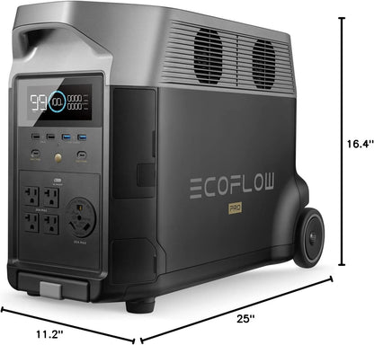 3600wh EcoFlow DELTA Pro Portable Power Station