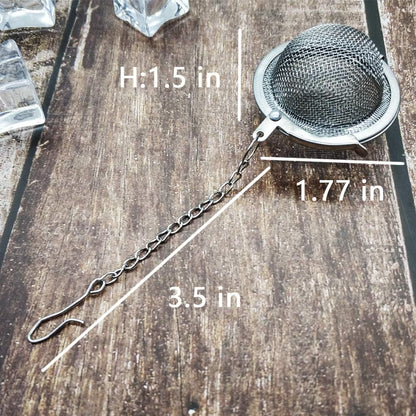2pc Tea Steeper for Loose Leaf Tea, Spices & Seasonings