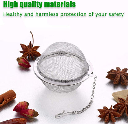2pc Tea Steeper for Loose Leaf Tea, Spices & Seasonings